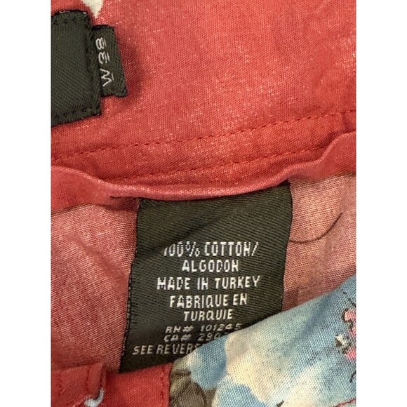 HENRY COTTONS Womens Pants Trousers Size W38 L32 Colorful Floral Button Fly  NWT - Picture 6 of 14